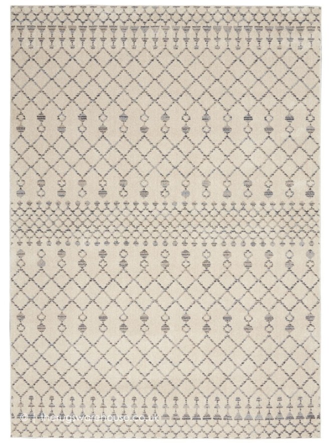 Robino Beige Grey Rug - 8