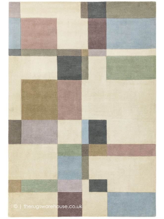 Reef Pastel Blocks Rug - 5