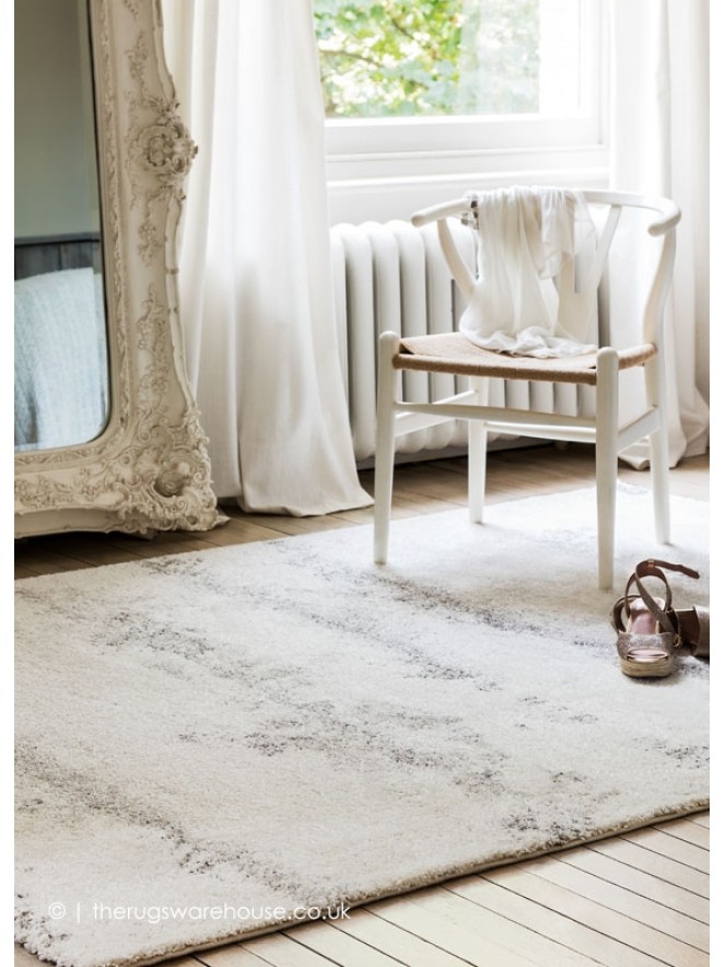 Dream Cream Grey Rug - 2