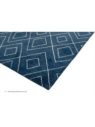 Nomad Style Blue Rug - Thumbnail - 3