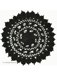 Zarla Black Rug - Thumbnail - 6