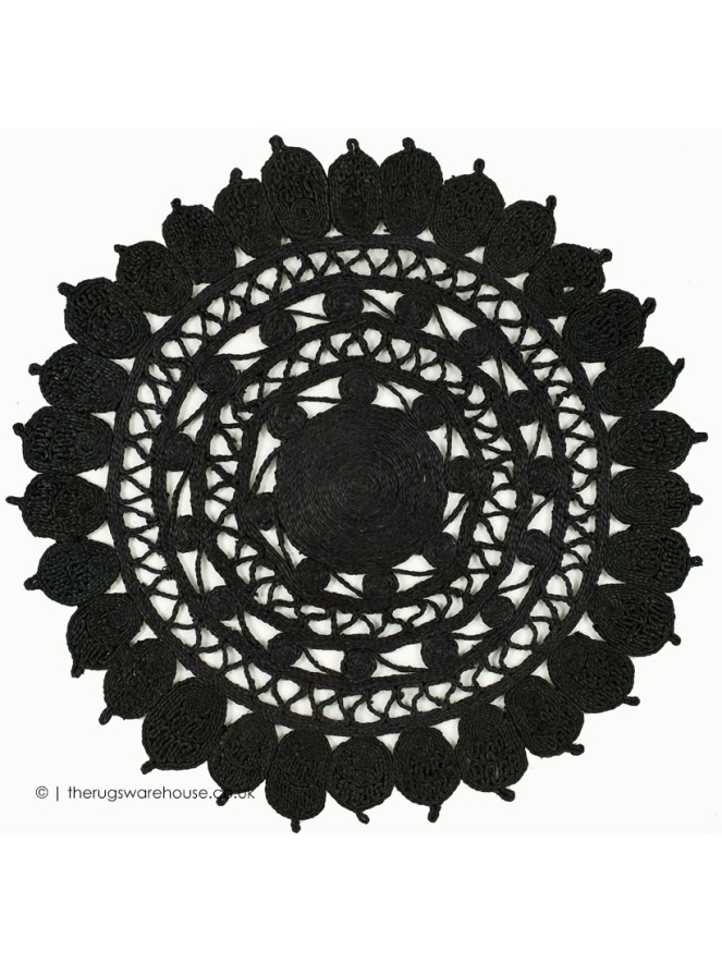 Zarla Black Rug - 6