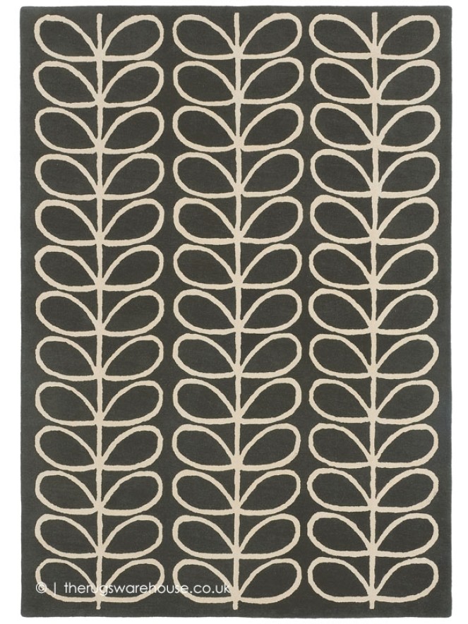 Linear Stem Slate Rug - 4