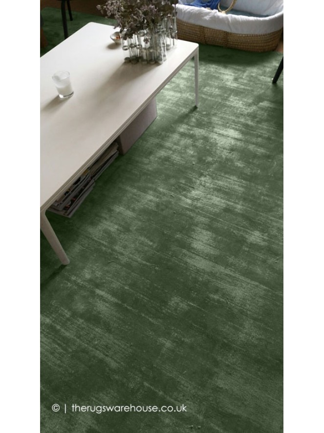 Erased Green Rug - 4