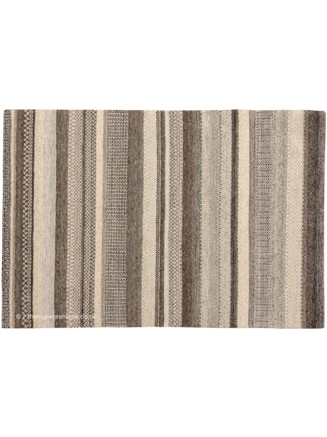 Ocean Stripes Grey Rug - 8