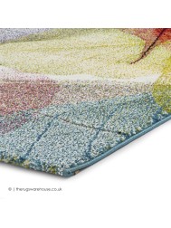 Sunrise Leaves Rug - Thumbnail - 4