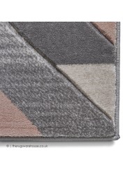 Sensor Grey Rose Rug - Thumbnail - 6