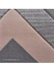 Sensor Grey Rose Rug - Thumbnail - 8