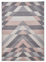 Sensor Grey Rose Rug - Thumbnail - 9