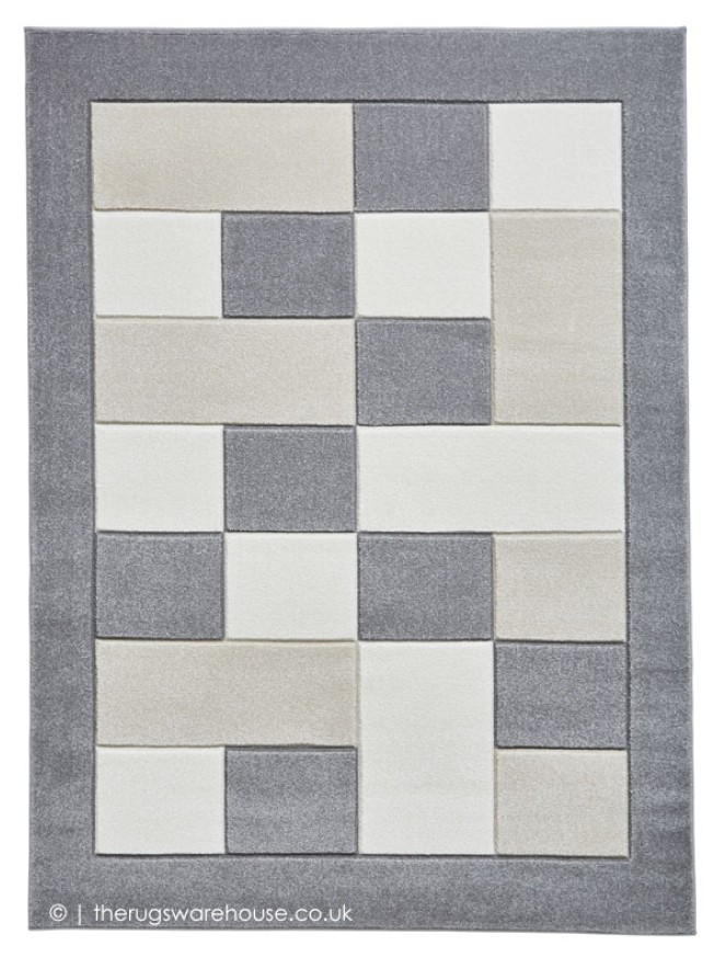 Sutu Grey Beige Rug - 9