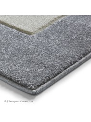 Sutu Grey Navy Rug - Thumbnail - 4