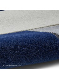 Sutu Grey Navy Rug - Thumbnail - 5