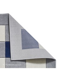 Sutu Grey Navy Rug - Thumbnail - 7