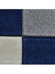 Sutu Grey Navy Rug - Thumbnail - 8