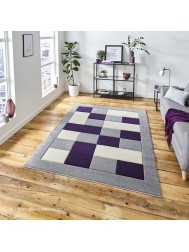 Sutu Grey Purple Rug - Thumbnail - 2