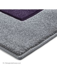 Sutu Grey Purple Rug - Thumbnail - 4