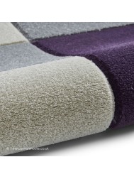 Sutu Grey Purple Rug - Thumbnail - 5