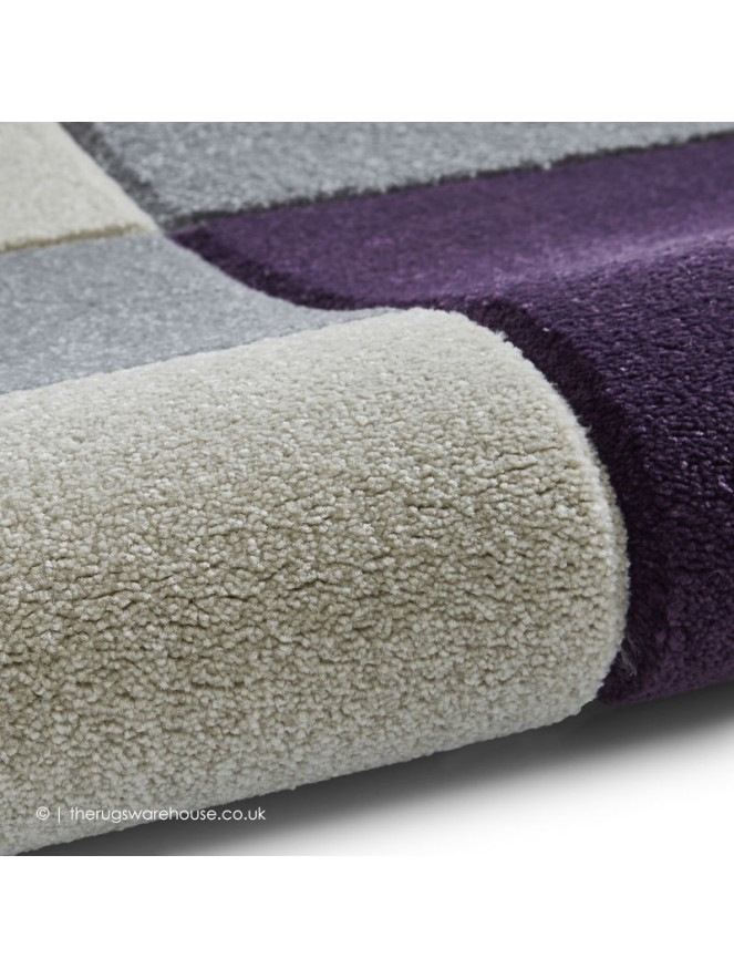 Sutu Grey Purple Rug - 5