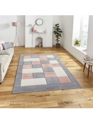 Sutu Grey Pink Rug - Thumbnail - 2