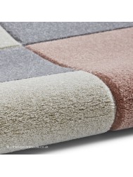 Sutu Grey Pink Rug - Thumbnail - 5