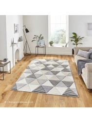 Soma Grey Beige Rug - Thumbnail - 2