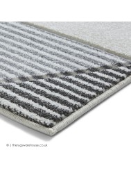 Soma Grey Beige Rug - Thumbnail - 4