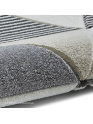 Soma Grey Beige Rug - Thumbnail - 5