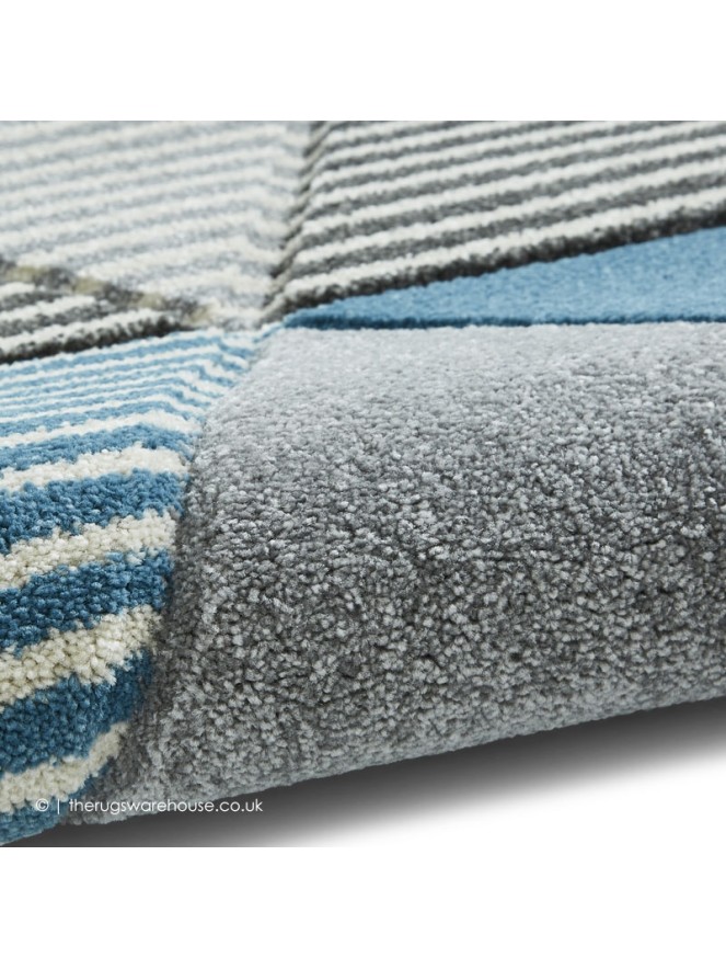 Soma Grey Blue Rug - 5