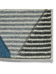 Soma Grey Blue Rug - Thumbnail - 6