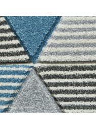 Soma Grey Blue Rug - Thumbnail - 8