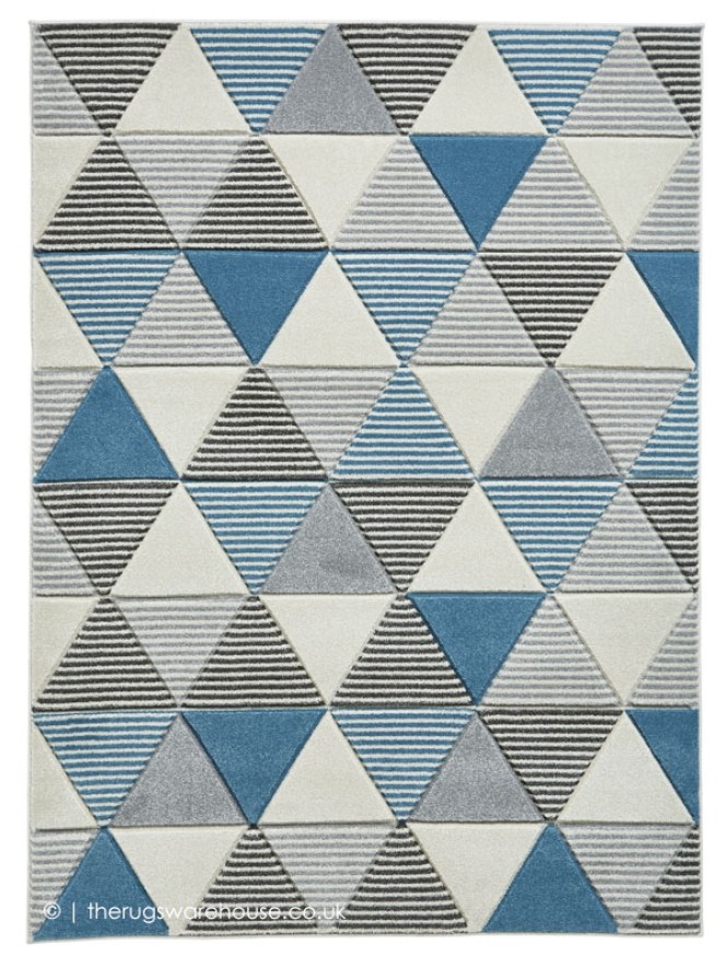 Soma Grey Blue Rug - 9