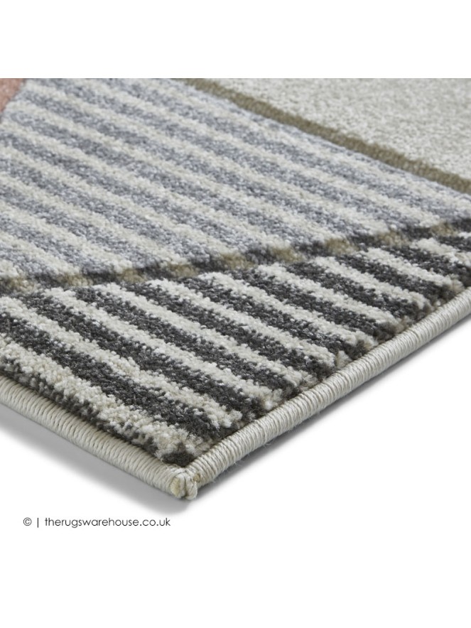 Soma Grey Pink Rug - 4