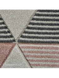 Soma Grey Pink Rug - Thumbnail - 8