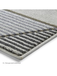 Soma Grey Yellow Rug - Thumbnail - 4