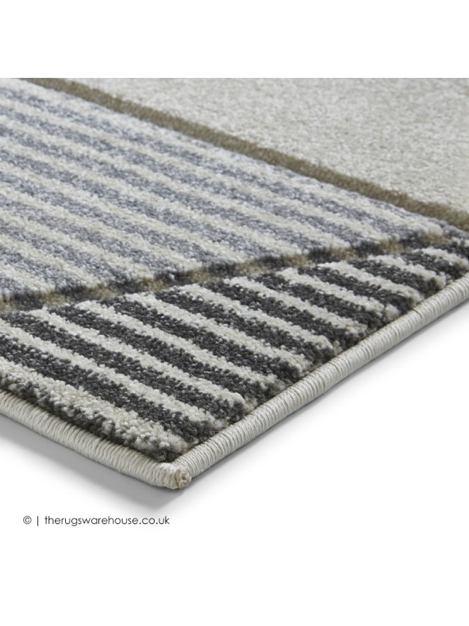 Soma Grey Yellow Rug - 4