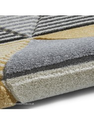 Soma Grey Yellow Rug - Thumbnail - 5