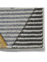 Soma Grey Yellow Rug - Thumbnail - 6