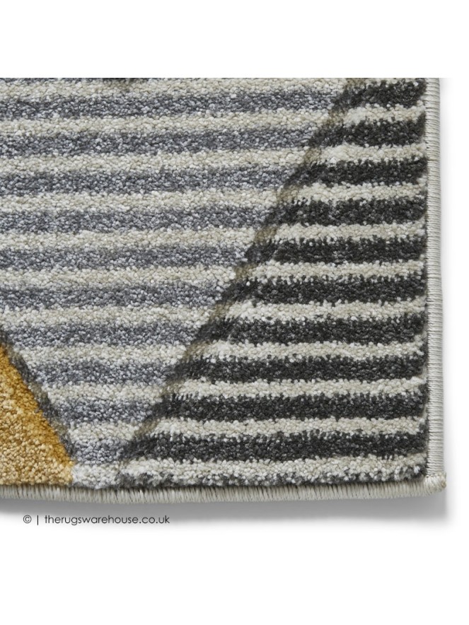 Soma Grey Yellow Rug - 6