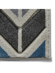 Vola Grey Blue Rug - Thumbnail - 6