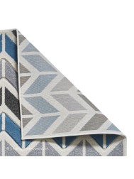 Vola Grey Blue Rug - Thumbnail - 7