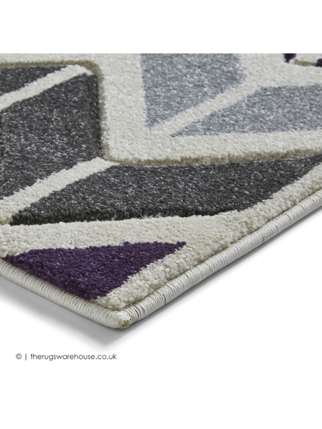 Vola Grey Purple Rug - 4