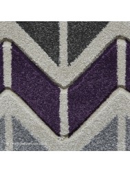 Vola Grey Purple Rug - Thumbnail - 8