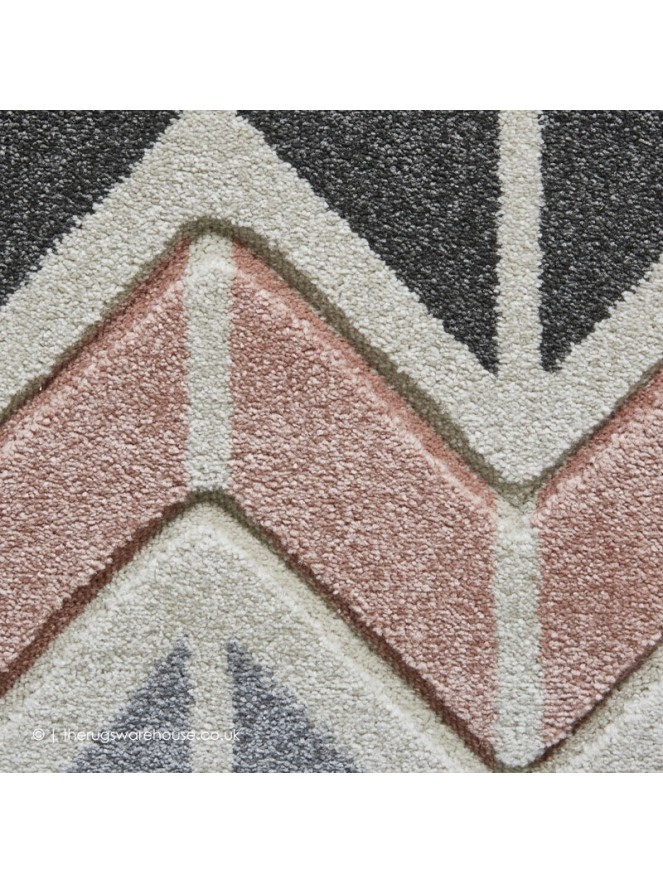 Vola Grey Pink Rug - 8