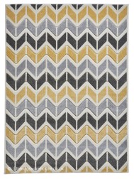 Vola Grey Yellow Rug - Thumbnail - 9