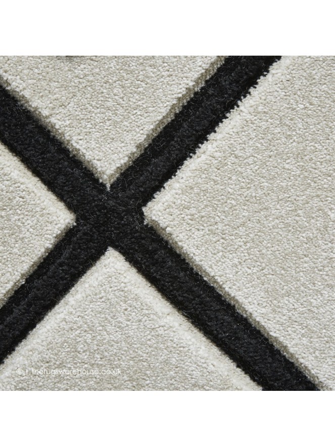 Sava Cream Black Rug - 8