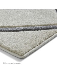 Sava Cream Grey Rug - Thumbnail - 4