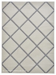 Sava Cream Grey Rug - Thumbnail - 9