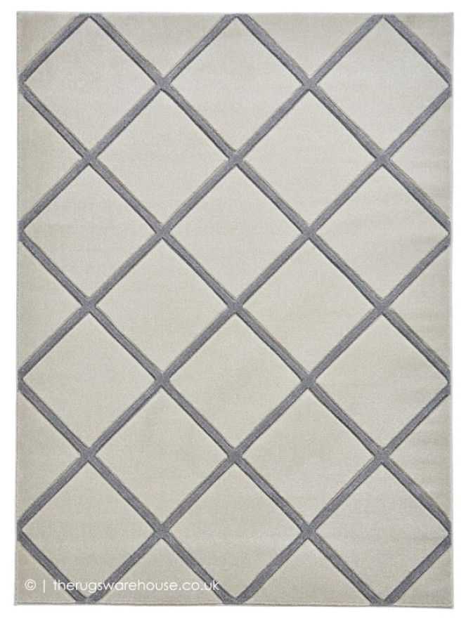 Sava Cream Grey Rug - 9