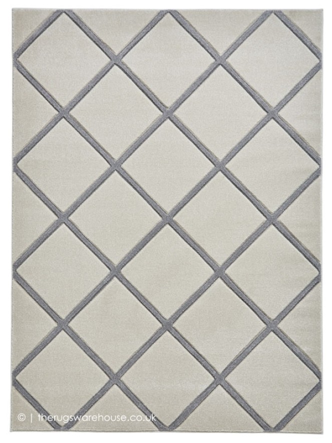 Sava Cream Grey Rug - 9