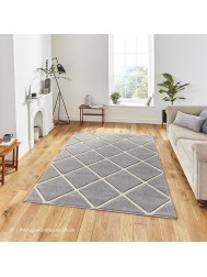 Sava Grey Rug - Thumbnail - 2